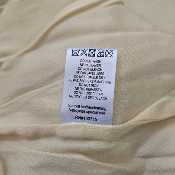 Retrofete Willa Leather Mini Skirt Size M NEW - Picture 9 of 10